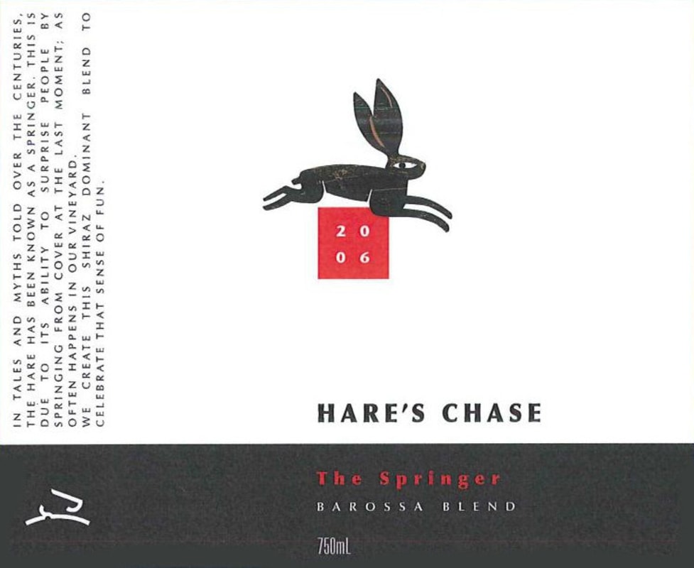 Hare's Chase The Springer Blend 2006 Front Label