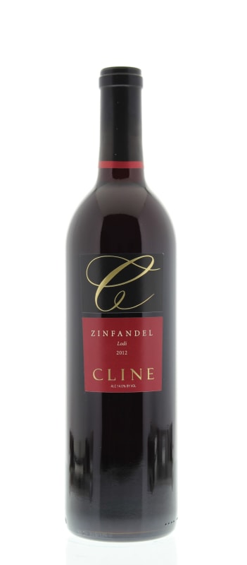 Cline Lodi Zinfandel 2012 Front Bottle Shot