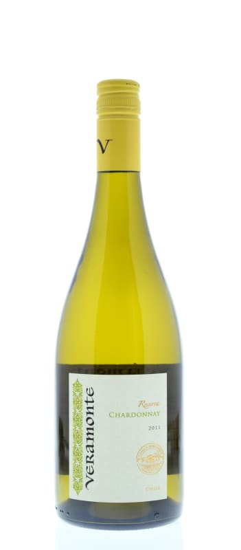 Veramonte Chardonnay 2011 Front Bottle Shot