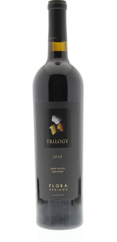 Flora Springs Trilogy 2010 Front Bottle Shot