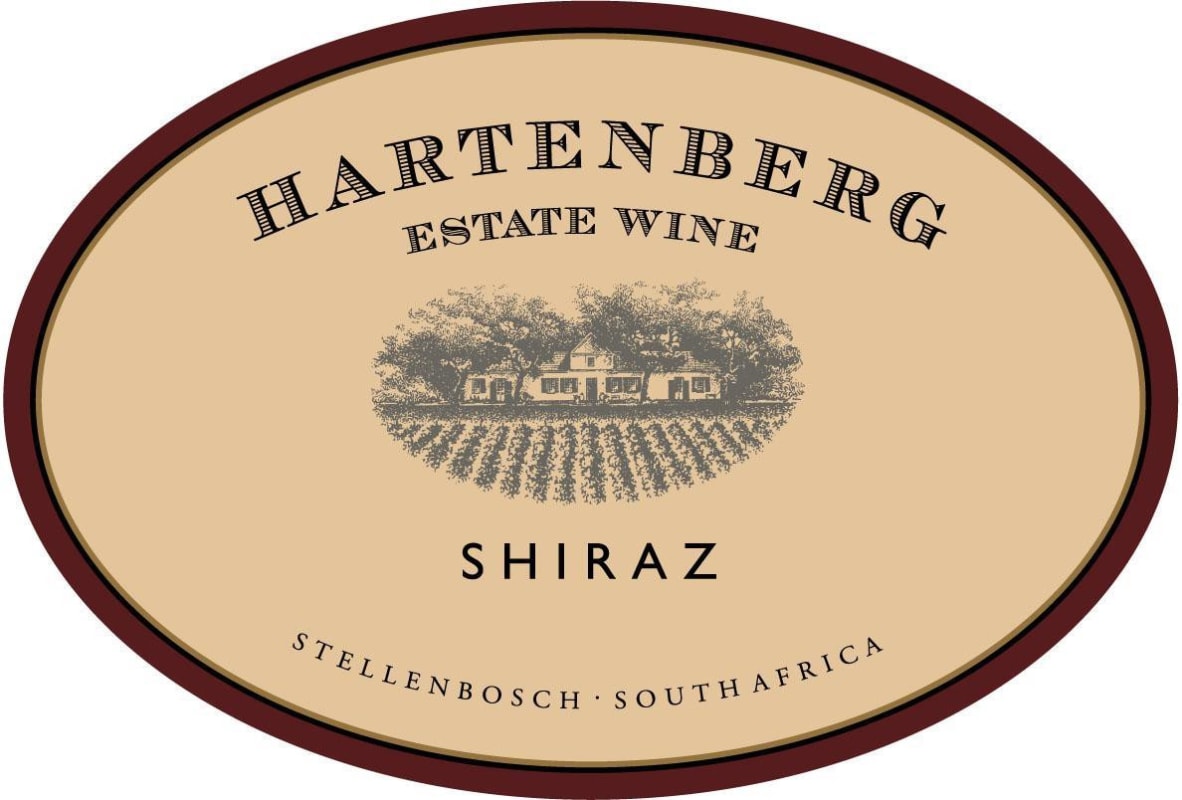 Hartenberg Shiraz 2008 Front Label