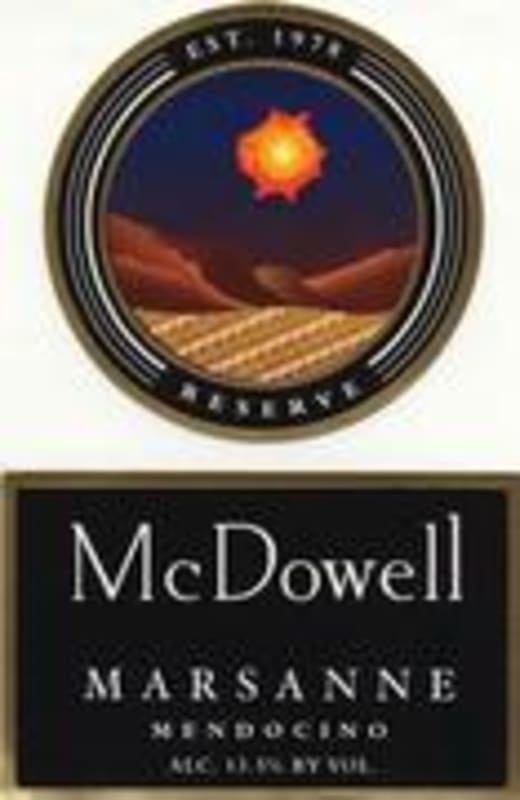 McDowell Marsanne 1998 Front Label