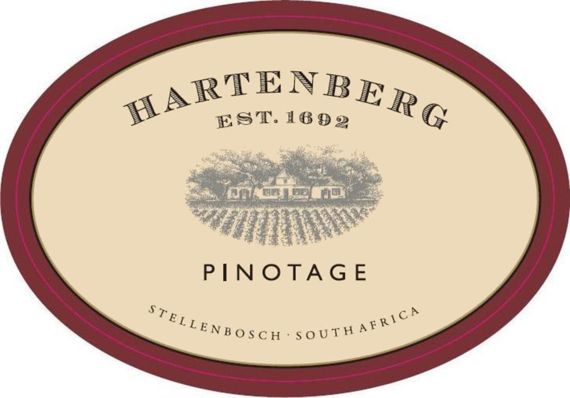 Hartenberg Pinotage 2010 Front Label