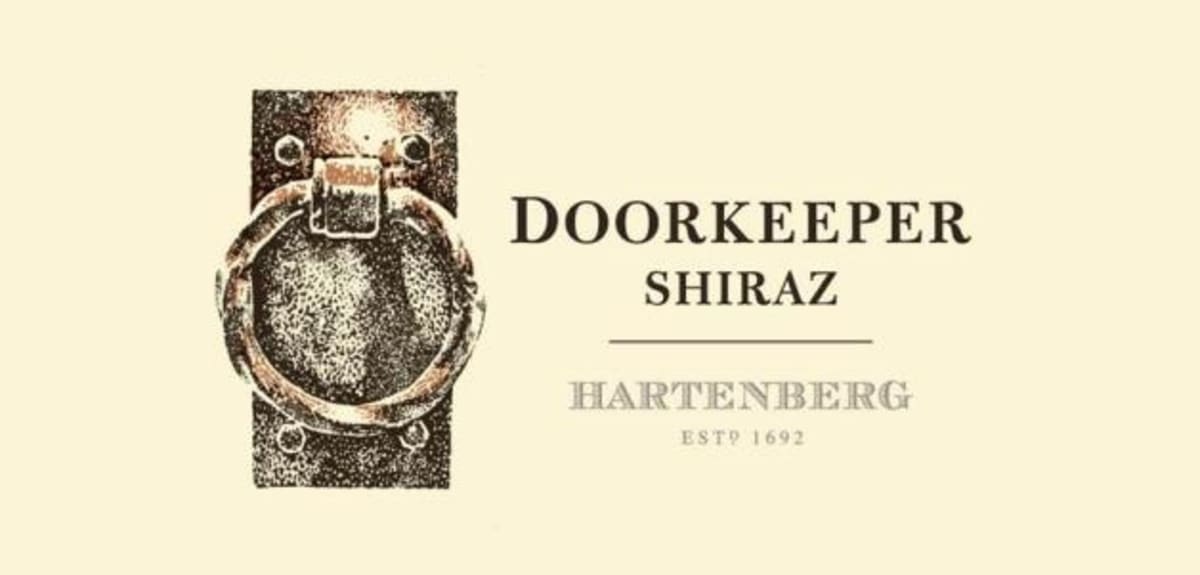 Hartenberg Doorkeeper Shiraz 2013 Front Label