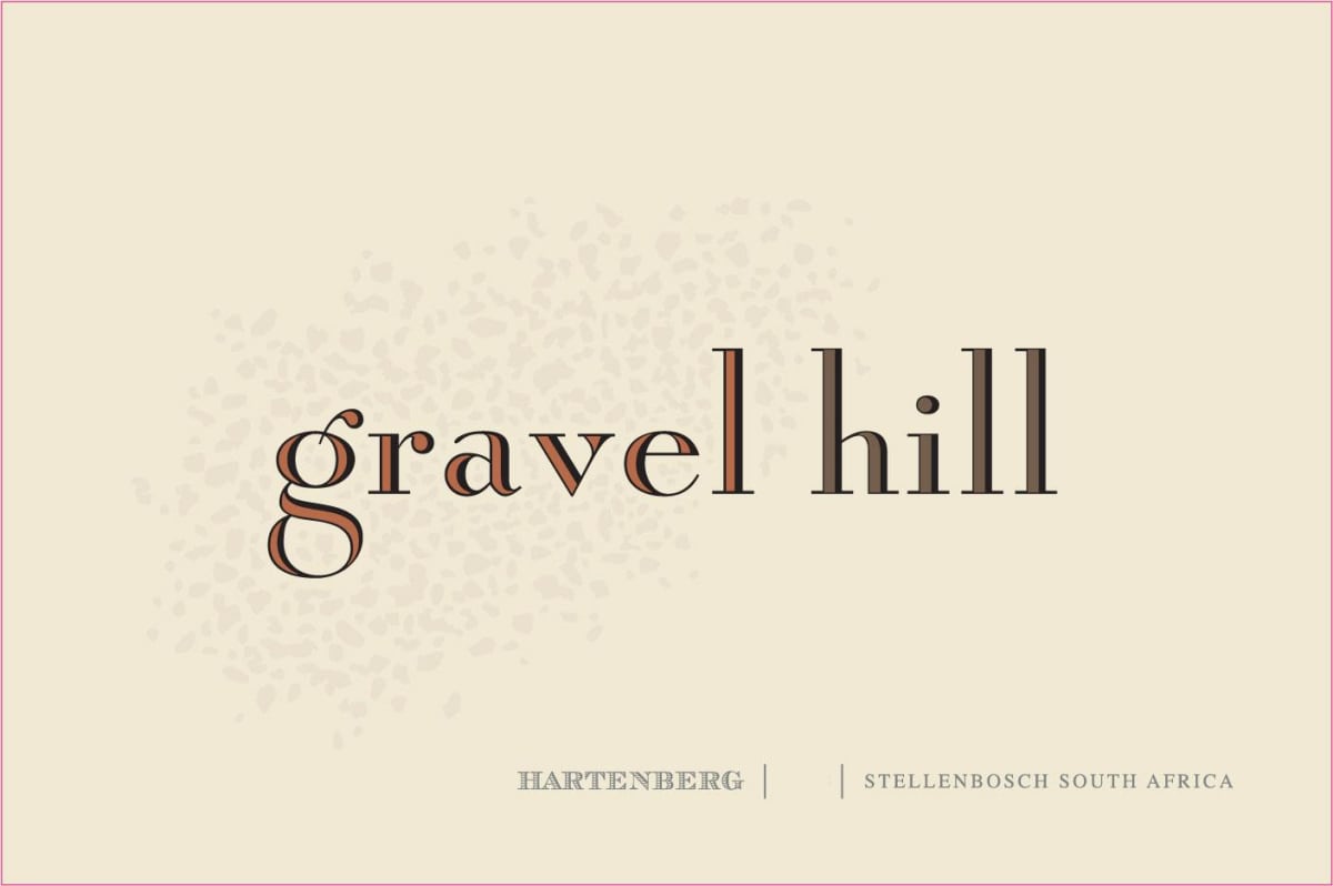 Hartenberg Cape Winemakers Guild Gravel Hill Shiraz 2013 Front Label