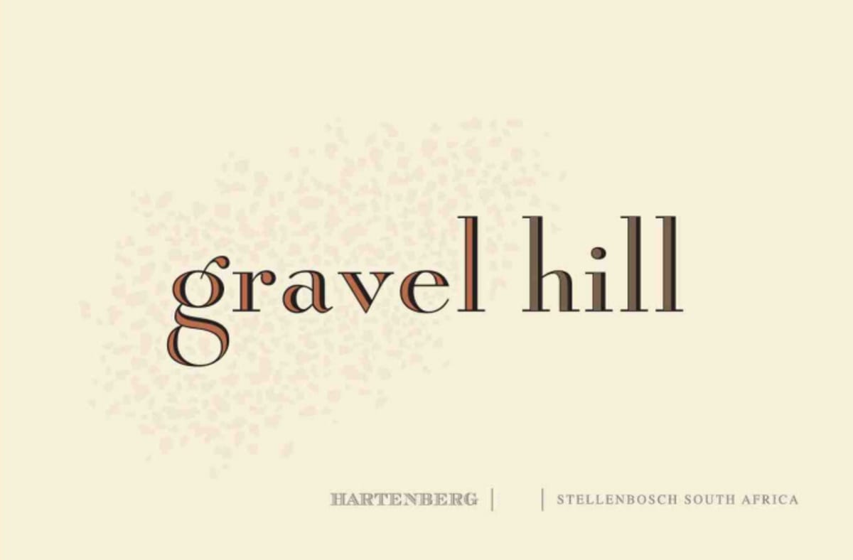 Hartenberg Cape Winemakers Guild Gravel Hill Shiraz 2009 Front Label