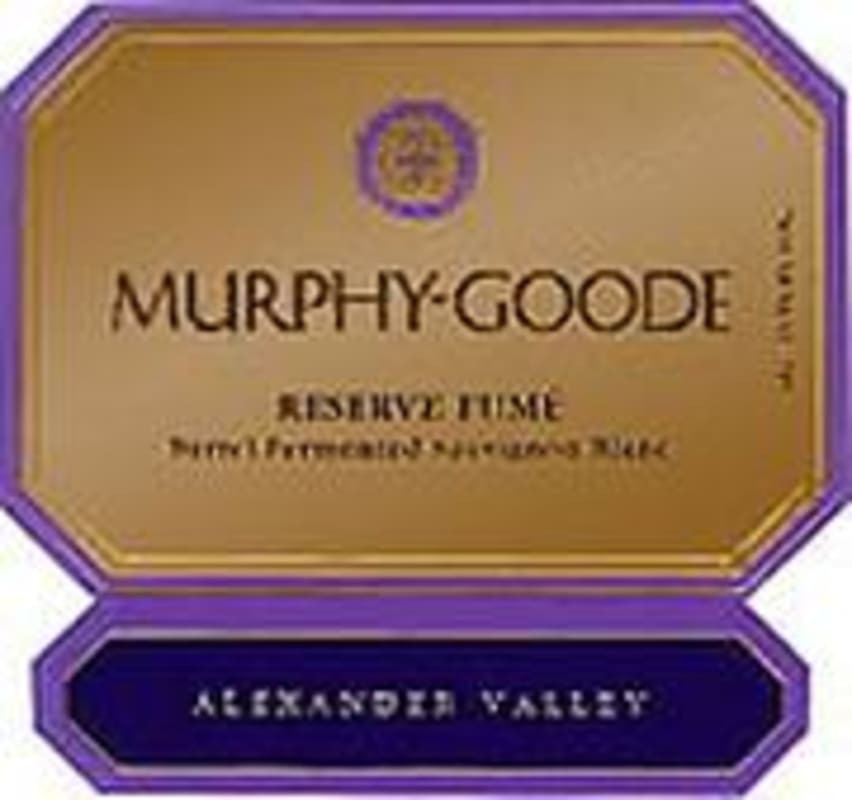 Murphy-Goode Reserve Fume Blanc 1998 Front Label