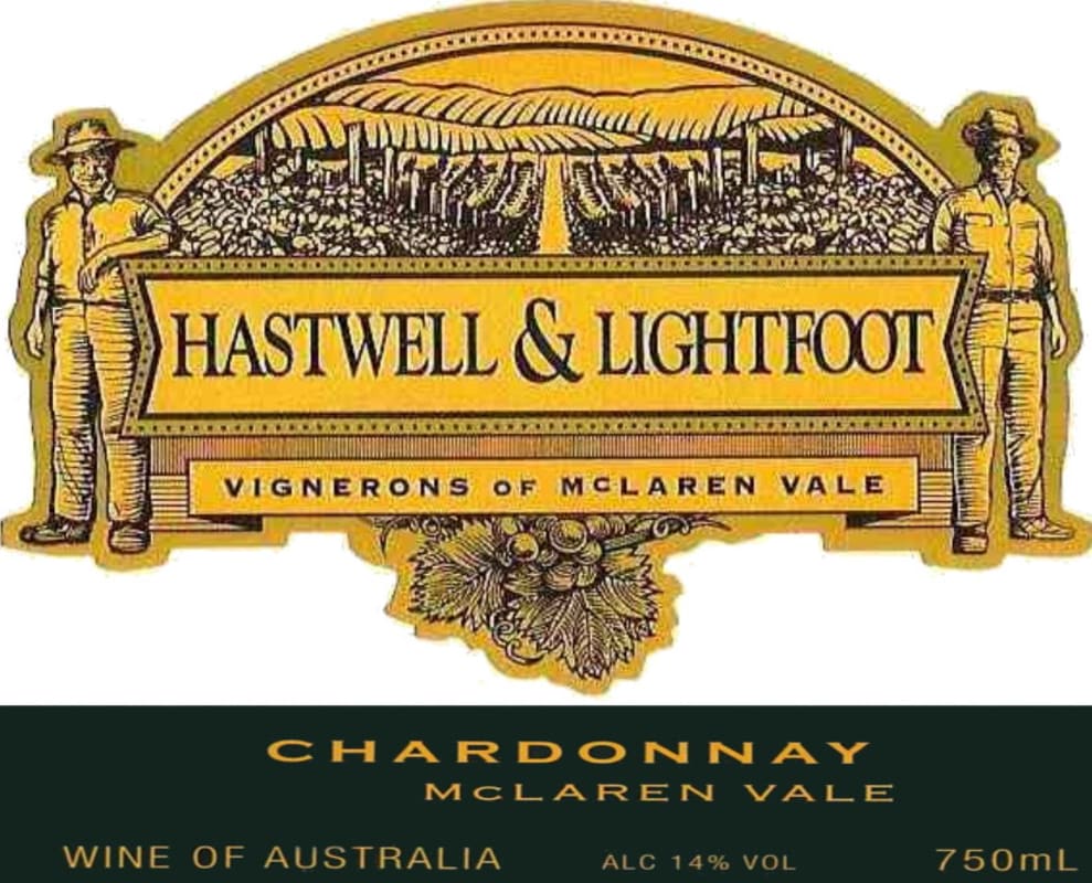 Hastwell and Lightfoot Chardonnay 2008 Front Label