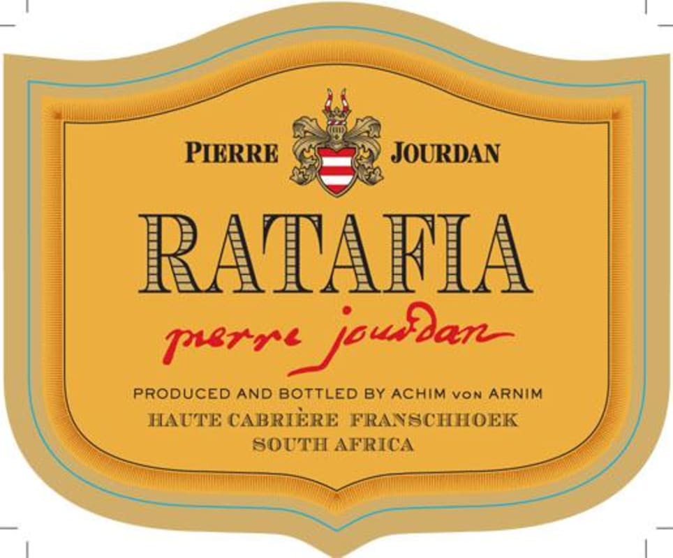 Pierre Jourdan Ratafia 2014 Front Label