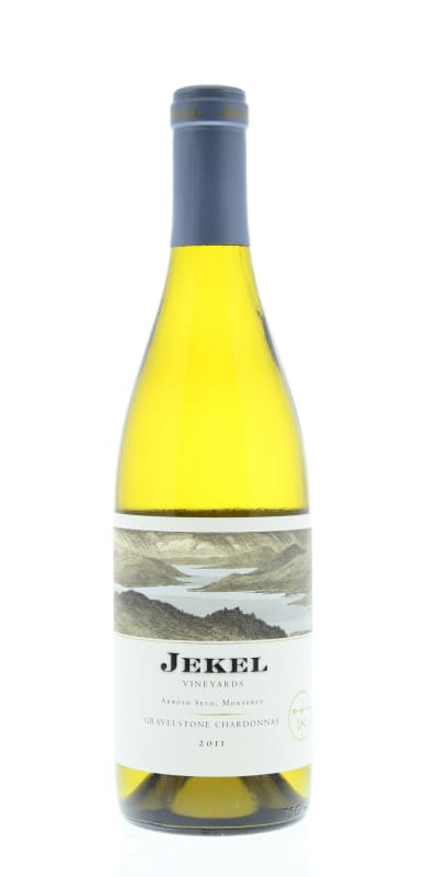 Jekel Gravelstone Chardonnay 2011 Front Bottle Shot