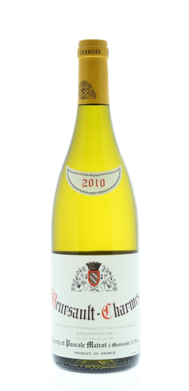 Domaine Matrot Meursault Charmes Premier Cru 2010 Front Bottle Shot