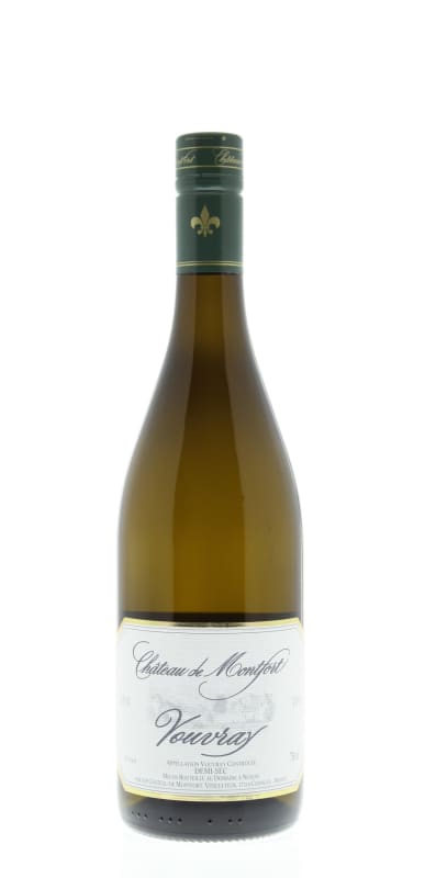 Chateau de Montfort Vouvray 2011 Front Bottle Shot
