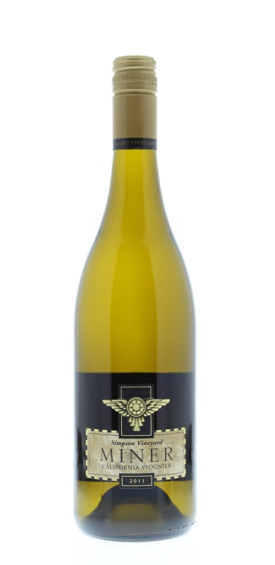 Miner Family Simpson Vineyard Viognier 2011 Front Bottle Shot