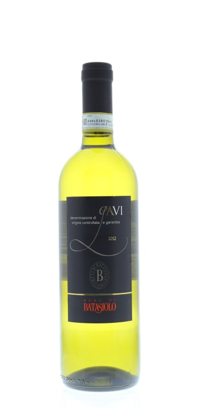 Beni di Batasiolo Gavi 2012 Front Bottle Shot