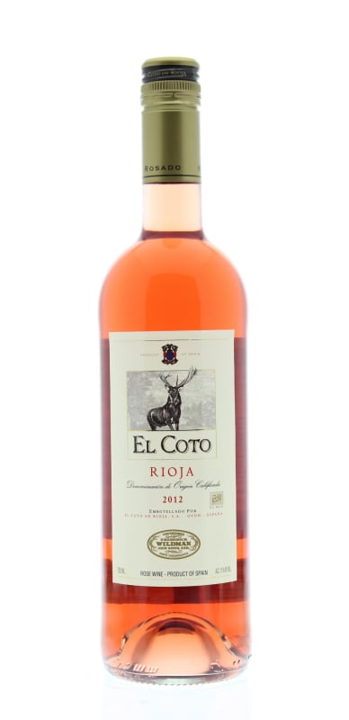 El Coto Rosado 2012 Front Bottle Shot
