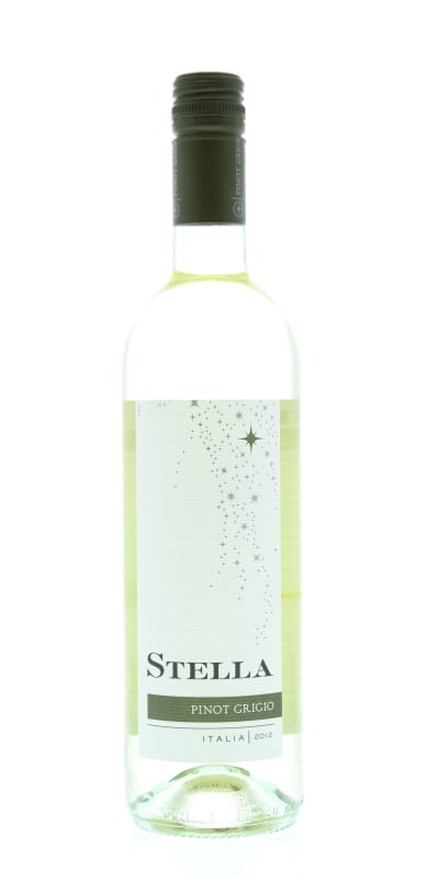 Stella Pinot Grigio 2012 Front Bottle Shot