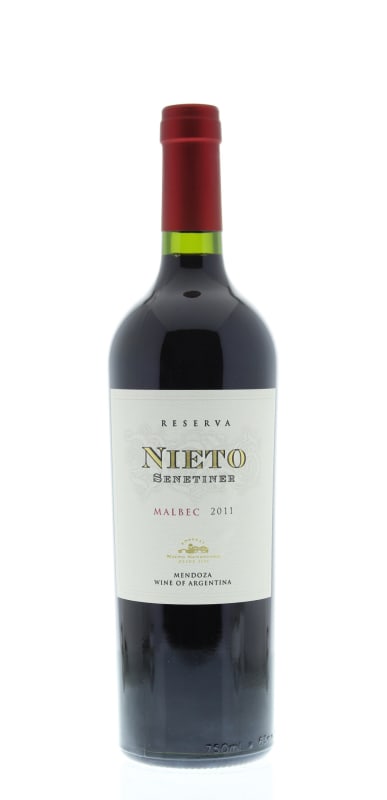 Nieto Senetiner Malbec 2011 Front Bottle Shot