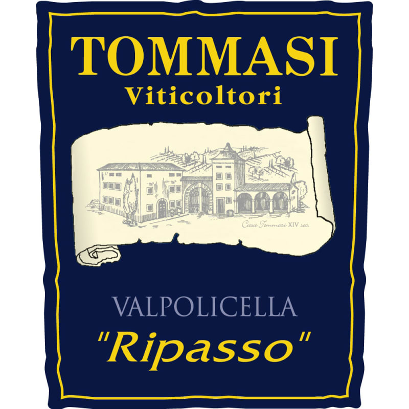 Tommasi Ripasso Valpolicella 2008 Front Label