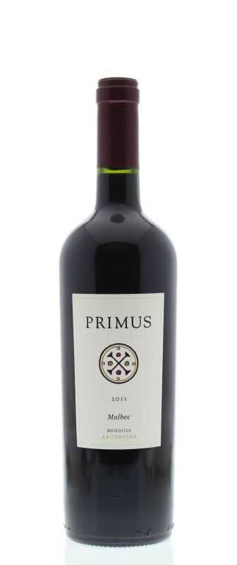 Primus Malbec 2011 Front Bottle Shot