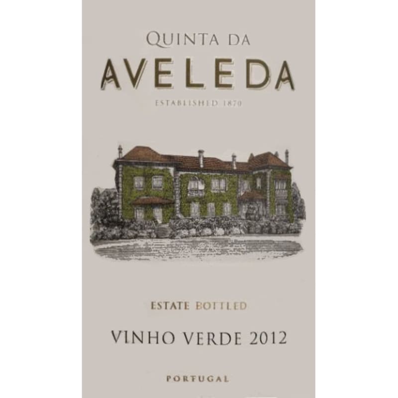 Aveleda Vinho Verde 2012 Front Label