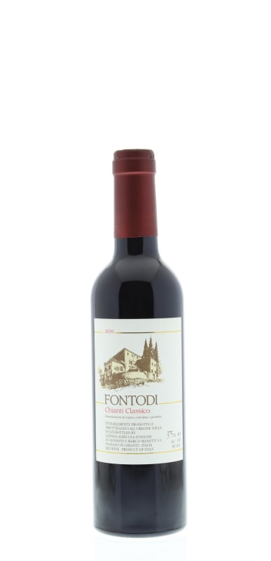 Fontodi Chianti Classico (375ML half-bottle) 2010 Front Bottle Shot