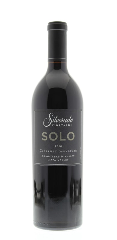 Silverado SOLO Cabernet Sauvignon 2010 Front Bottle Shot