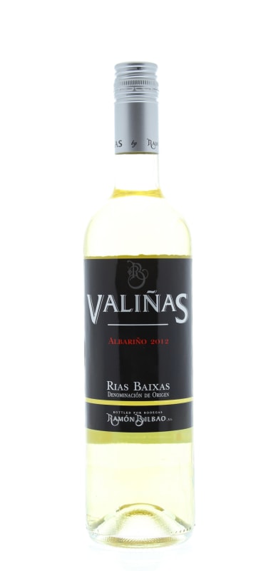 Bodegas Ramon Bilbao Valinas Albarino 2012 Front Bottle Shot