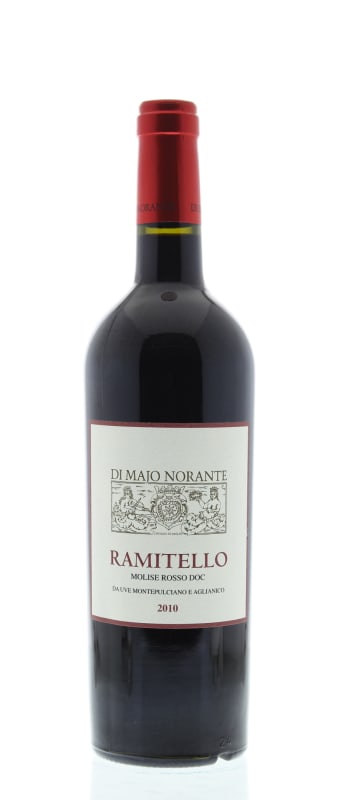 Di Majo Norante Ramitello Rosso 2010 Front Bottle Shot
