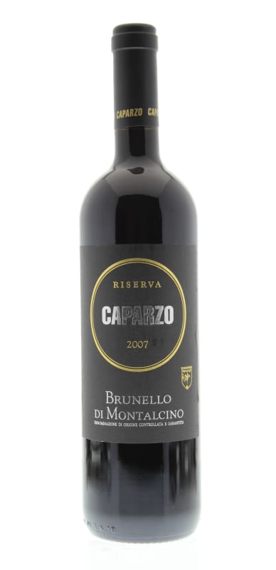 Caparzo Brunello di Montalcino Riserva 2007 Front Bottle Shot