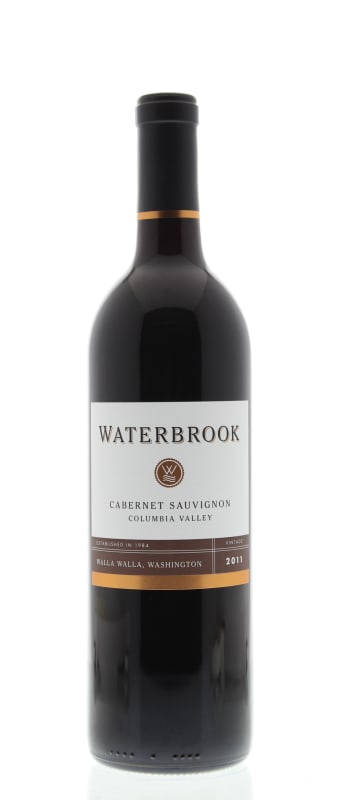 Waterbrook Cabernet Sauvignon 2011 Front Bottle Shot