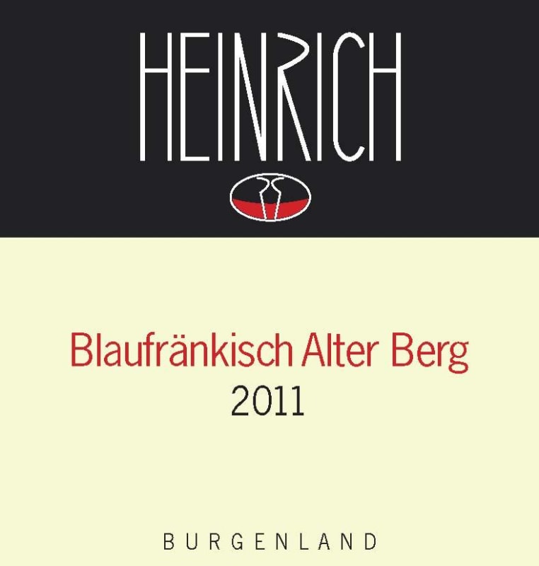Heinrich Alter Berg Blaufrankisch 2011 Front Label