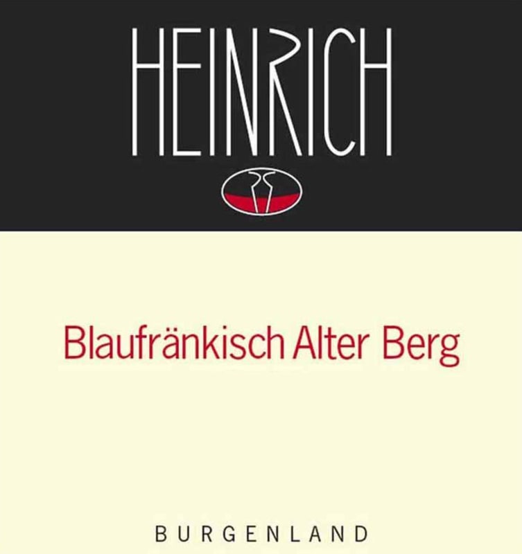Heinrich Alter Berg Blaufrankisch 2009 Front Label