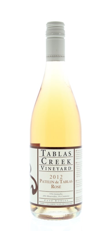 Tablas Creek Patelin de Tablas Rose 2012 Front Bottle Shot