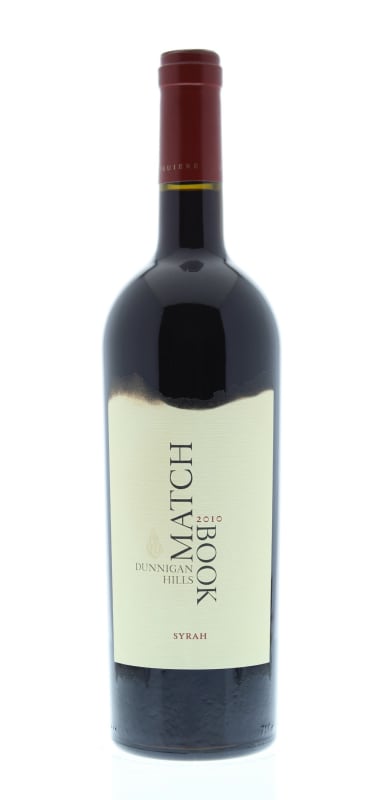Matchbook Syrah 2010 Front Bottle Shot