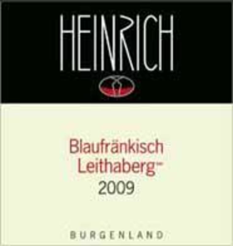 Heinrich Leithaberg Blaufrankisch 2009 Front Label