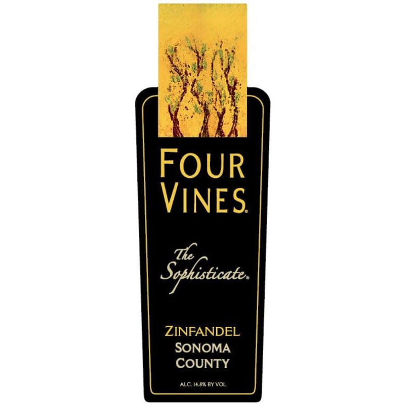 Four Vines The Sophisticate Zinfandel 2009 Front Label