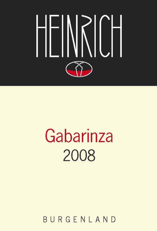 Heinrich Gabarinza 2008 Front Label
