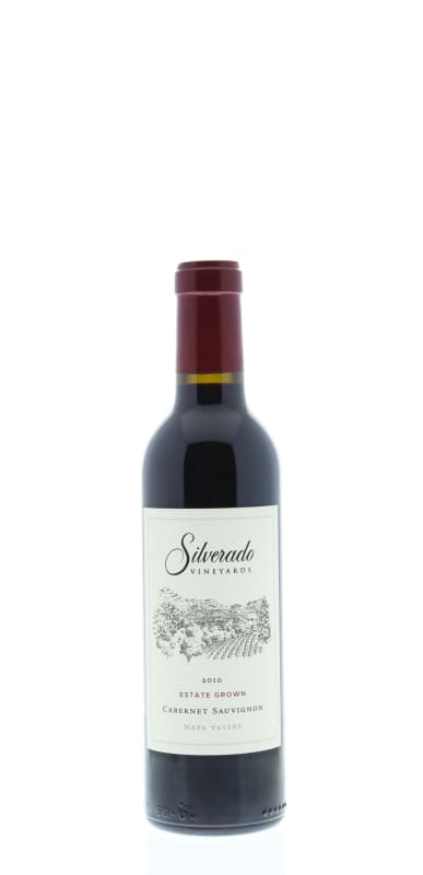 Silverado Cabernet Sauvignon (375ML half-bottle) 2010 Front Bottle Shot