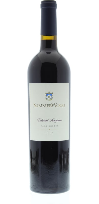 SummerWood Cabernet Sauvignon 2007 Front Bottle Shot
