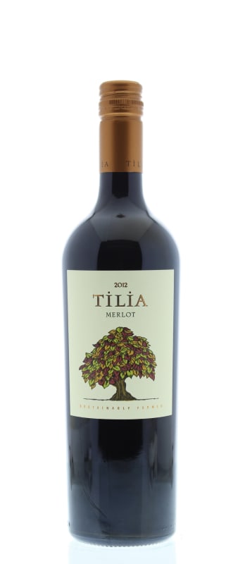 Tilia Merlot 2012 Front Bottle Shot