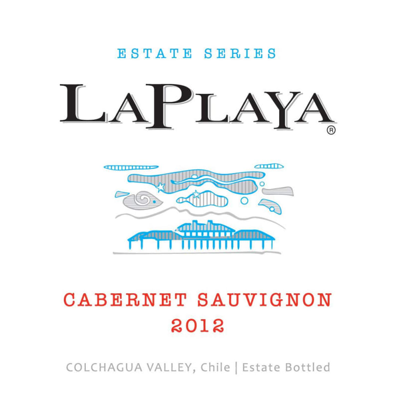 La Playa Estate Cabernet Sauvignon 2012 Front Label