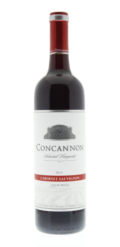 Concannon Selected Vineyards Cabernet Sauvignon 2011 Front Bottle Shot