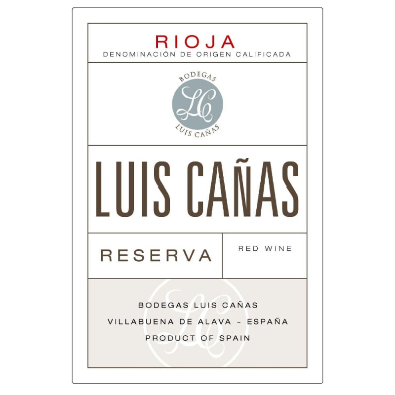 Bodegas Luis Canas Reserva 2006 Front Label