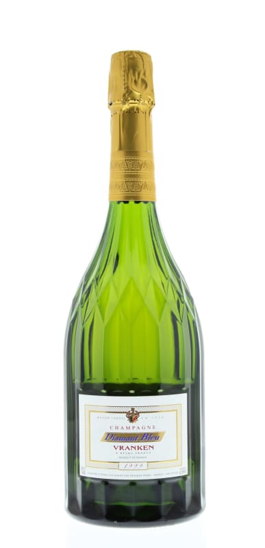Vranken Brut Champagne Diamant Bleu 1999 Front Bottle Shot