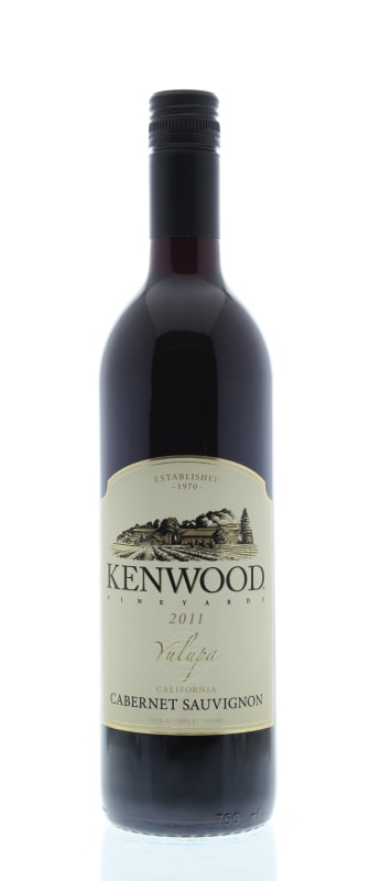 Kenwood Yulupa Cabernet Sauvignon 2011 Front Bottle Shot