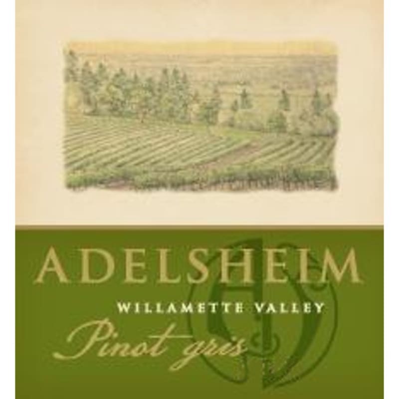 Adelsheim Pinot Gris (375ML half-bottle) 2012 Front Label