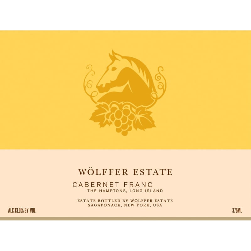 Wolffer Cabernet Franc 2010 Front Label