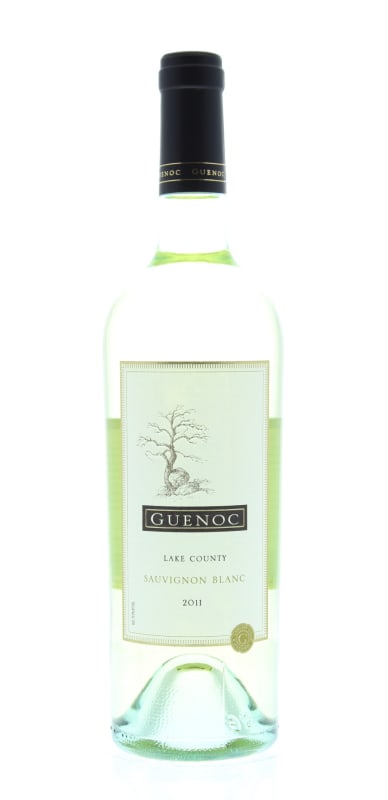 Guenoc Lake County Sauvignon Blanc 2012 Front Bottle Shot