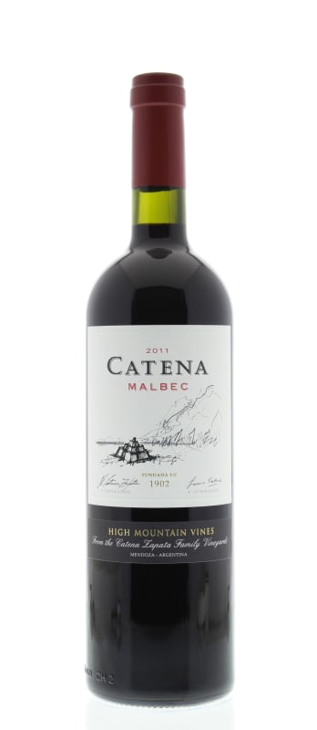 Catena Malbec 2011 Front Bottle Shot