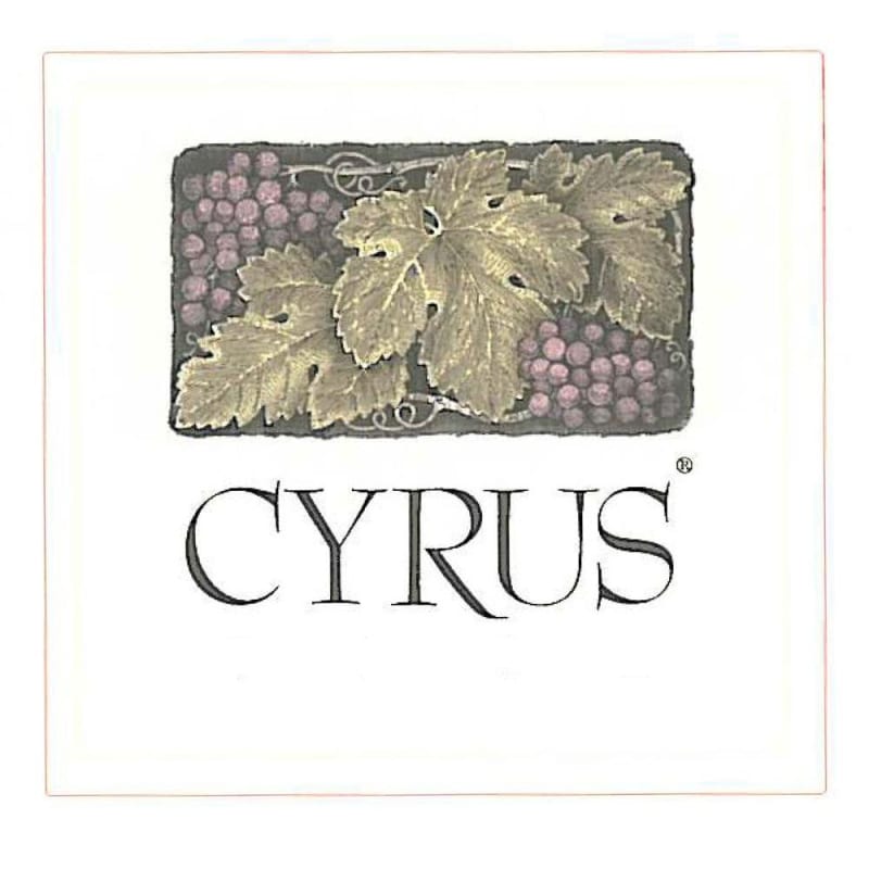 Alexander Valley Vineyards Cyrus 2009 Front Label
